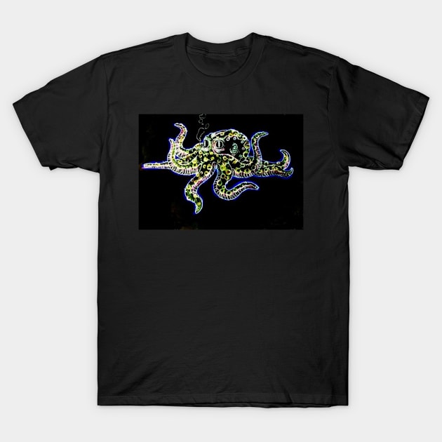 Nautical Octopus T-Shirt by taipan